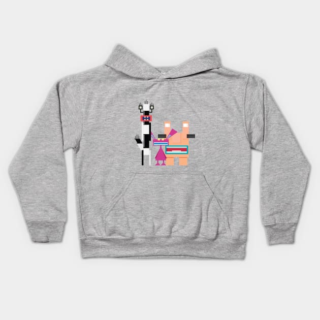 Real Monsters Kids Hoodie by Blackbones